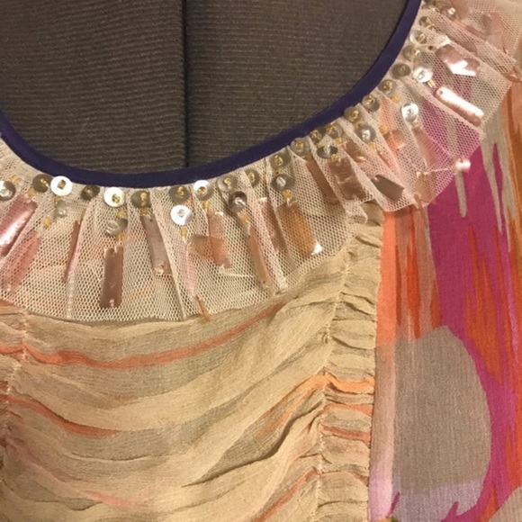 Plenty by Tracy Reese floral sheer sleeveless top - Picture 3 of 6